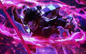 Tanjiro PFP Blood Demon Art tanjiro pfp wallpaper