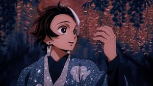 Tanjiro PFP Glitzy Kimono tanjiro pfp wallpaper