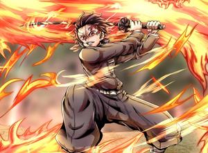 Tanjiro PFP Hinokami Kagura tanjiro pfp wallpaper