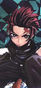 Tanjiro, protagonist of the popular manga series “Demon Slayer” tanjiro wallpaper