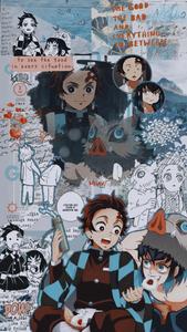 Tanjiro the Demon Slayer embarks on a quest to save his family tanjiro wallpaper