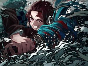 Tanjiro Water Breathing Demon Slayer PFP demon slayer pfp wallpaper