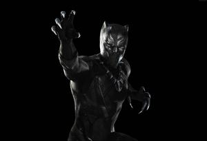 T'Challa suits up as the Black Panther black panther wallpaper