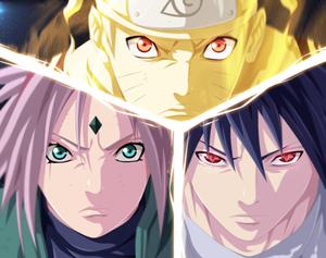 Team 7 Sakura Naruto And Sasuke naruto and sasuke wallpaper