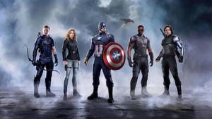 Team Captain America Civil War Concept Illustration Background captain america wallpaper