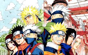 Team Minato And Kakashi minato wallpaper