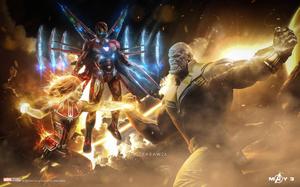Team up, Suit up and Assemble - The Avengers in Endgame avengers endgame wallpaper