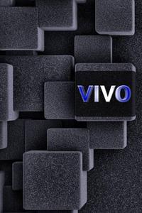 Textured Black Blocks Vivo Y20 vivo y20 wallpaper