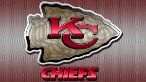 Textured KC Chiefs Logo chiefs wallpaper