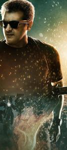 Thala Ajith Strikes a Pose in Valimai Poster thala ajith wallpaper