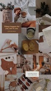 That Girl Aesthetic Cozy Lifestyle Collage that girl aesthetic wallpaper
