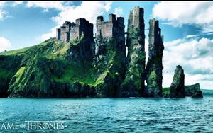 The Abandoned Ruins of Pyke Castle game of thrones wallpaper