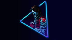 The Avengers join forces and assemble in Neon. avengers wallpaper