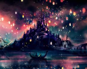 The beautiful and vibrant Hogwarts castle, an iconic part of the world of Harry Potter harry potter wallpaper
