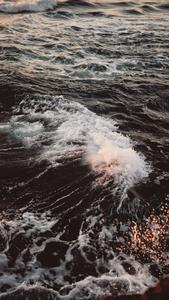 The beauty of a calm sea aesthetic wallpaper