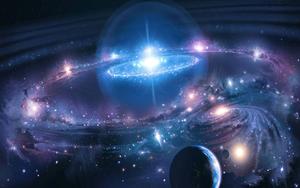 The beauty of the night sky universe wallpaper
