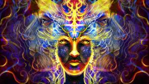 The Beauty of the Universe trippy wallpaper
