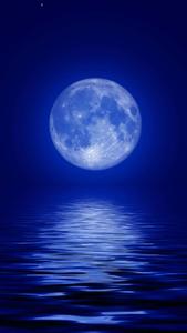 The Blue Moon Iphone the moon iphone wallpaper