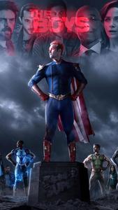 The Boys Homelander Cast Poster boys wallpaper