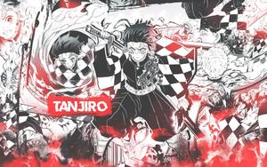 The brave Tanjiro goes beyond the limits to protect his family and friends. tanjiro wallpaper