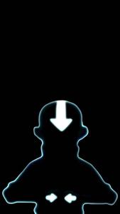 The Burning Plains - Aang the Airbender Stands in Silhouette avatar the last airbender wallpaper
