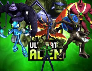 the characters from the movie alien ben 10 wallpaper