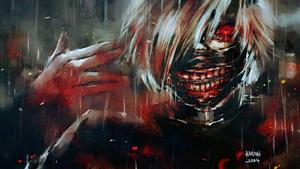 The Cold Rain of Death in Tokyo Ghoul tokyo ghoul wallpaper