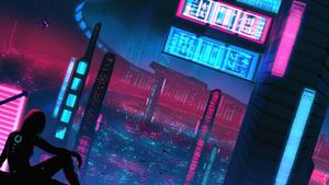 The Colourful Neon Lights of Cyberpunk cyberpunk wallpaper