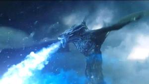 The Cool Ice Dragon of Game of Thrones game of thrones wallpaper