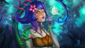 The Curious Chameleon Neeko LoL Wallpaper