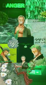 The fierce and determined Zoro, ready to slice any problem! zoro wallpaper