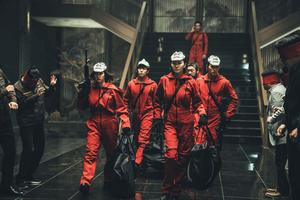 The Gang of Money Heist money heist wallpaper