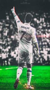 The Glitched Artwork of Cristiano Ronaldo  Wallpaper