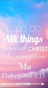 The Gospel of Philippians - "I can do all things through him who strengthens me." bible verse wallpaper