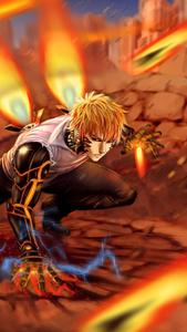 The Hero nobody expects one punch man wallpaper