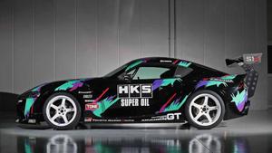 The High-Octane Thrill of the Toyota Supra GR HKS Drift Car toyota supra wallpaper
