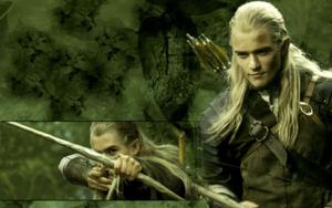 the hobbit with an arrow in his hand lord of the rings wallpaper