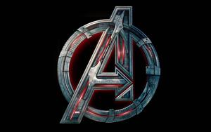 The Iconic Avengers Symbol avengers wallpaper