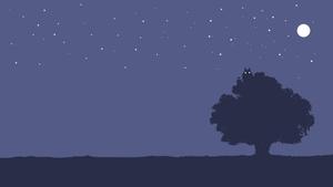 The iconic silhouette of Totoro totoro wallpaper