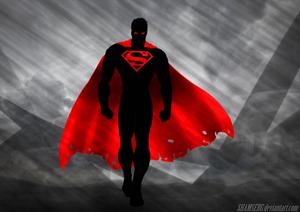 The Iconic Superman Ready for Action superman wallpaper