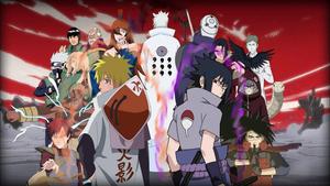 The Kages and Akatsuki Prepare For Battle naruto shippuden wallpaper