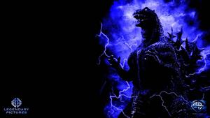The Legendary Godzilla Unleashes a Mighty Bolt of Lightning godzilla wallpaper
