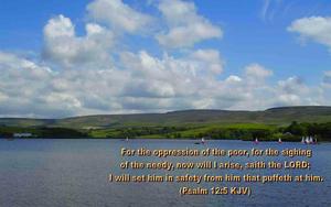 “The Lord is my light and my salvation—whom shall I fear?” (Psalm 27:1) bible verse wallpaper