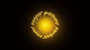 the lord of the rings logo on a black background lord of the rings wallpaper