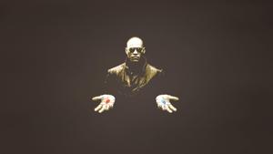 The Matrix Morpheus Red And Blue Pills matrix wallpaper