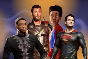 The mightiest superhero of them all superhero wallpaper