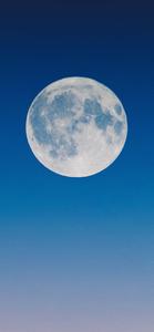 The Moon Blue Shot iPhone the moon iphone wallpaper
