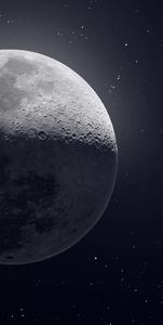 The Moon Detailed Image iPhone the moon iphone wallpaper