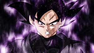 The nefarious Goku Black menacingly stands in his Super Saiyan Rose form goku black wallpaper