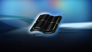 The Official Logo of Microsoft Windows 7 windows 7 wallpaper